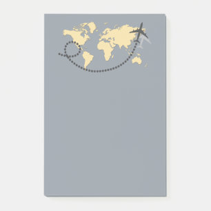 Post-it® Voyageons l'illustration du monde