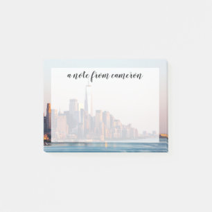 Post-it® Vue aérienne du World Trade Center du Sunset de N