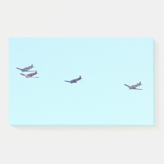 Post-it® War Planes (Devant)