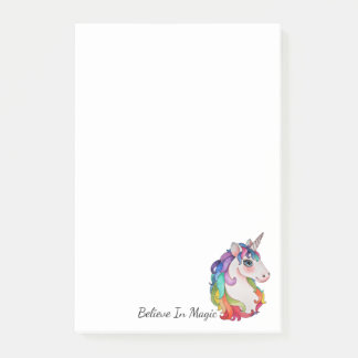 Post-it® Watercolor Unicorn