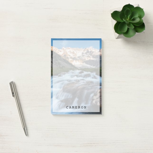 Post-it® Waterfalls | Aviolo Lake, Italy (Bureau)