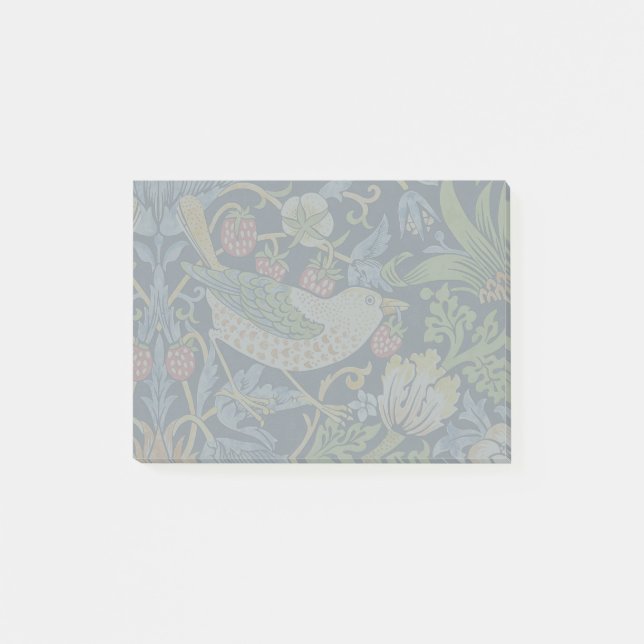 Post-it® William Morris - Fraise Thief Motif Floral (Devant)