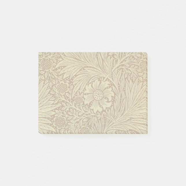 Post-it® William Morris Marigold Motif de fleurs antiques (Devant)