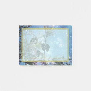 Post-it® Winter Pine Cones