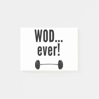 Post-it® WODever ! - Cadeaux Crossfit-Inspirés de nouveauté