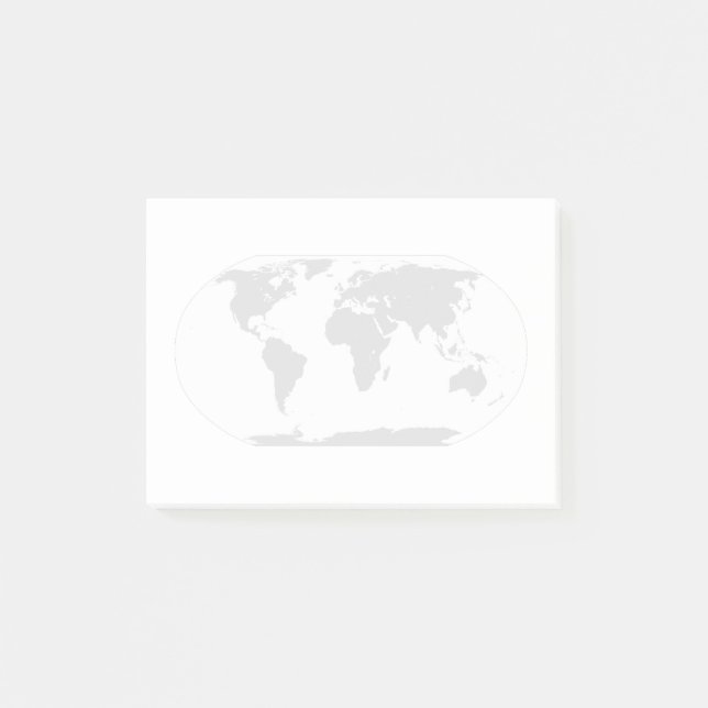 Post-it® World Traveler Map (Devant)
