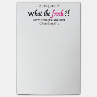 Post-it® WTF ? ! - Ce qui la robe ? ! - Notes collantes