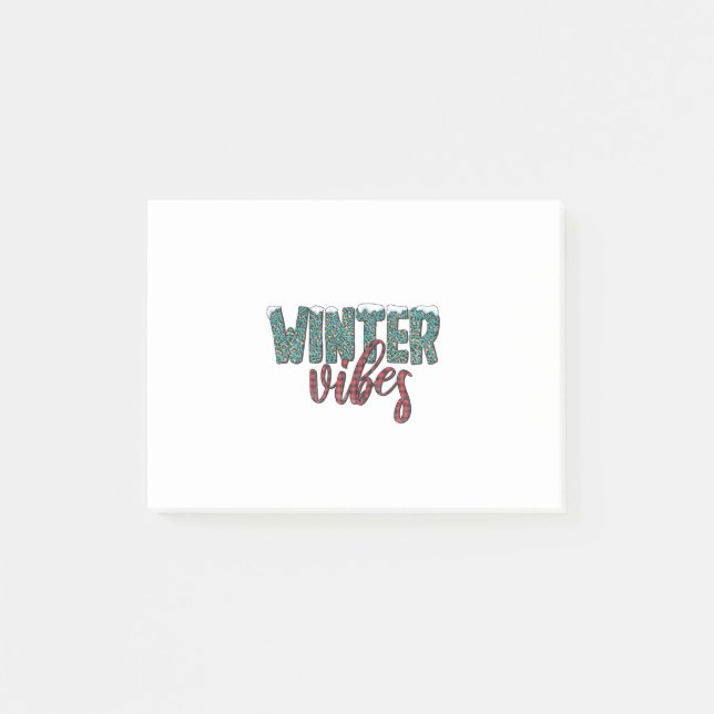 Post-it® Xmas Gift Winter Vibes (Devant)
