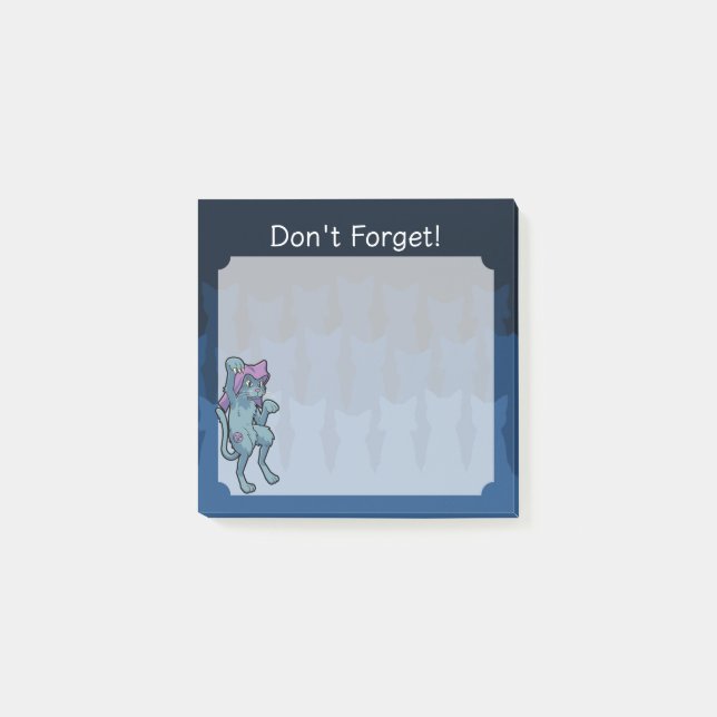 Post-it® Yokai Bakeneko - Chat de danse (Devant)