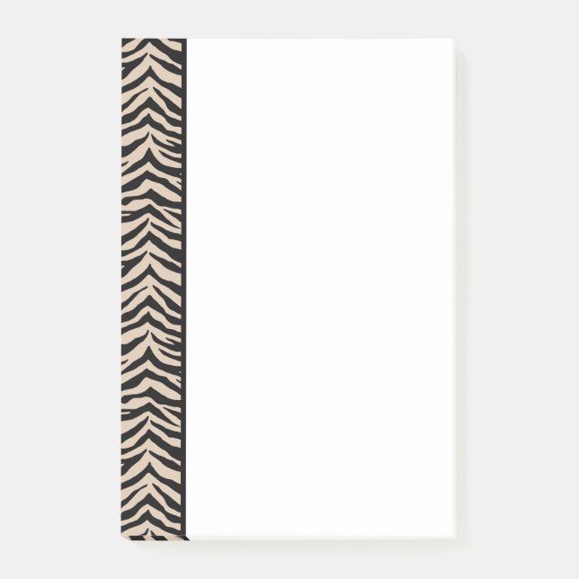 Post-it® Zebra Imprimer Post-it-Notes (Devant)