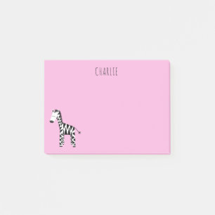 Post-it® Zèbre rose
