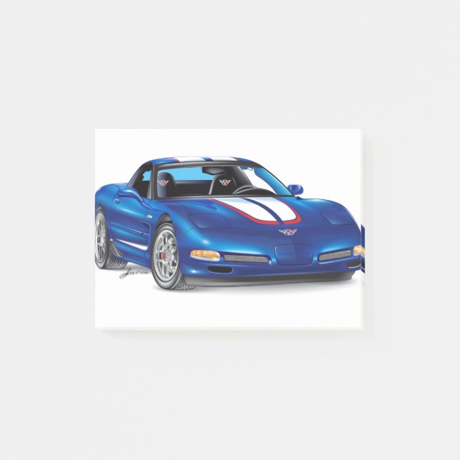 POST-IT® ZEEOSIX COLLECTIVITÉ AUTO ART (Devant)