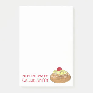 Post-it® ZEPPOLE Italien Frit Pâtisserie Dough Boulangerie 