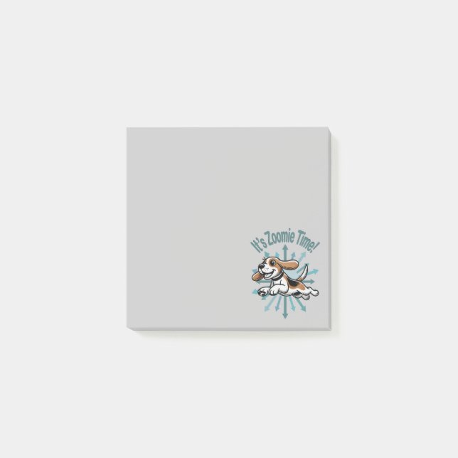 Post-it® Zoomie Time Beagle (Devant)