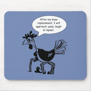 Post Knee Surgery - So Fun Mouse Pad