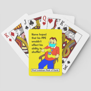 Post Lockdown Pack of Playing Cards