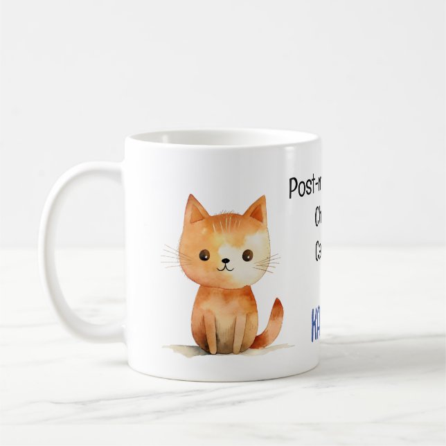 Post-menopausal Childless Cat Lady for Kamala Mug (Left)