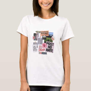 Post No Hate Collage T-Shirt