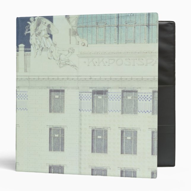 Post Office Savings Bank, Vienna Binder (Front/Inside)