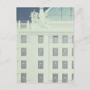 Post Office Savings Bank, Vienna Postcard