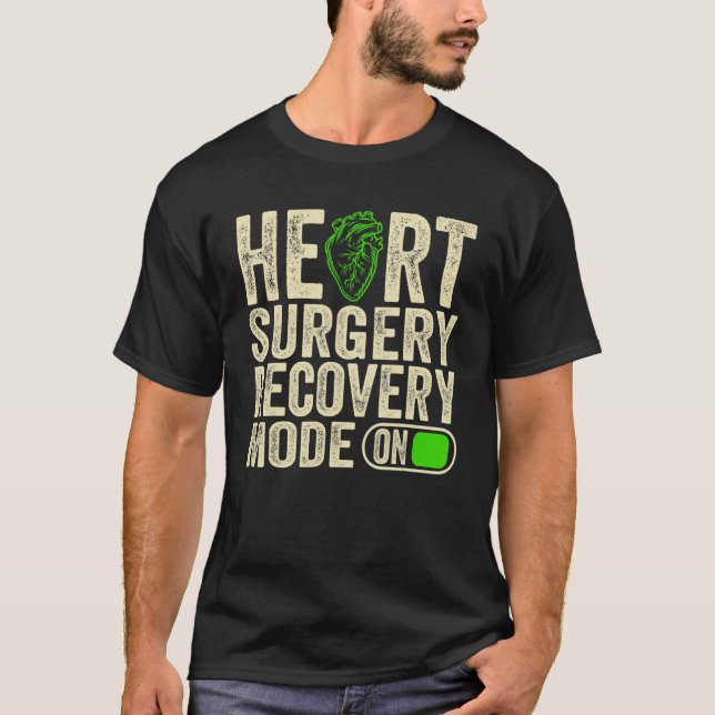 Post Open Heart Surgery  For Men 4 T-Shirt (Front)