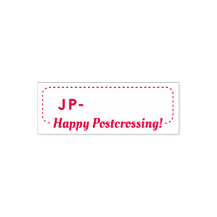 Post Postcard ID Japan postcrossing postcrosser Self-inking Stamp