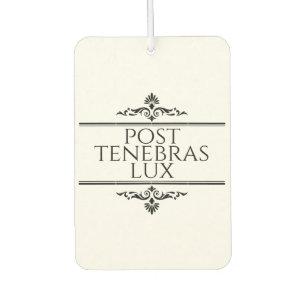 Post Tenebras Lux Air Freshener
