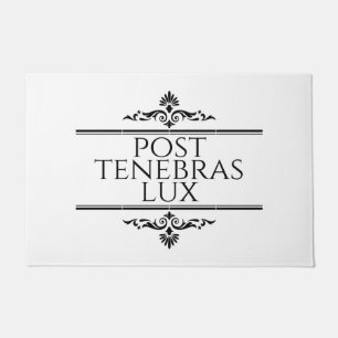 Post Tenebras Lux Doormat