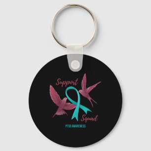 Post Traumatic Stress Disorder Awareness Support S Keychain