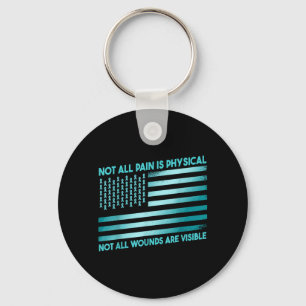 Post Traumatic Stress Disorder Ptsd Warrior Keychain