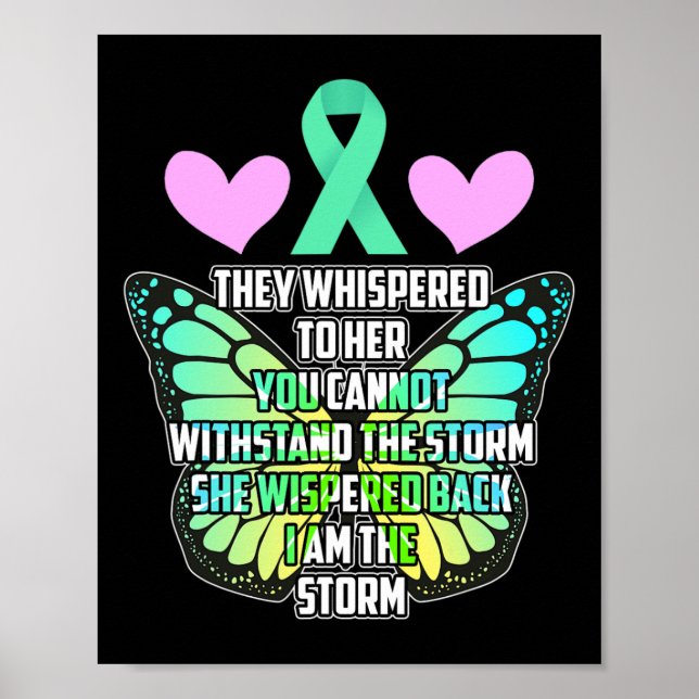Post-traumatic Stress Disorder Warrior Ptsd Awaren Poster (Front)