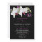 Post Wedding Reception Invitation, Orchids