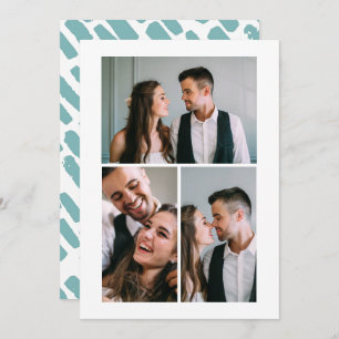 Post Wedding Three Photo Announcement