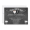 Post Wedding Trendy Chalkboard Invitation
