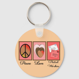 Post Worker Gifts Keychain