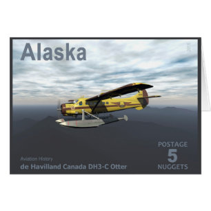 Postage en Alaska - de Havilland DH3-C Otter