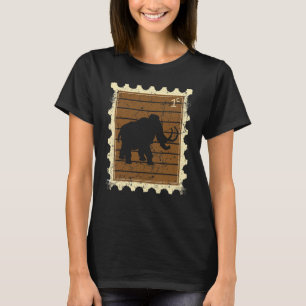 Postage Stamp With A Mammoth T-Shirt