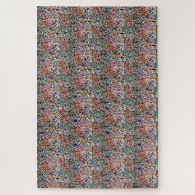 POSTAGE STAMPS JIGSAW PUZZLE (Vertical)