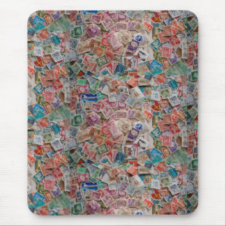 POSTAGE STAMPS MOUSE PAD