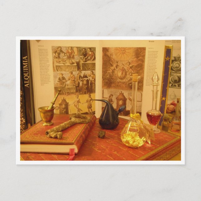 Postal Alquimia Postcard (Front)