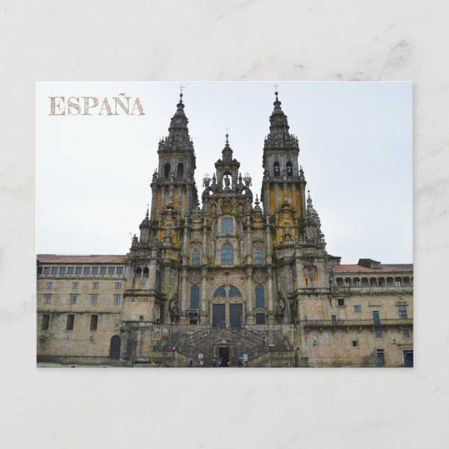 postal Catedral de Santiago de Compostela Postcard (Front)