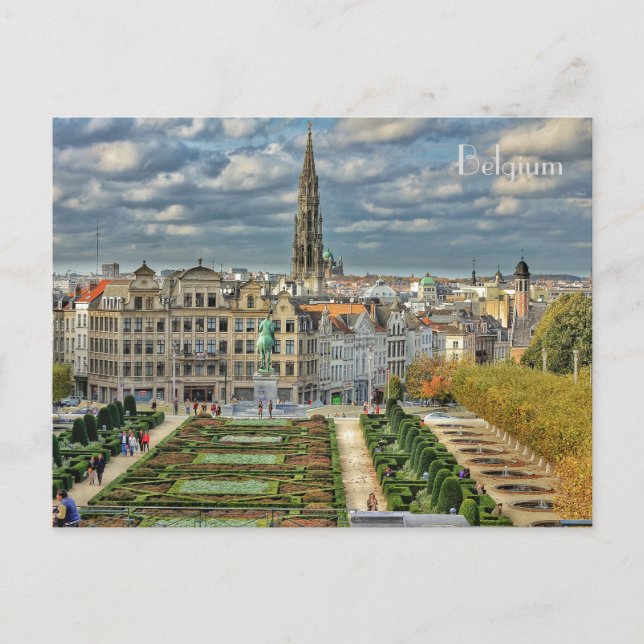postal de Bruselas en Bélgica Postcard (Front)