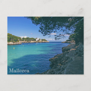 postal de Cala D'Or en la isla de Mallorca Postcard