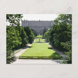 Postal del "Campo del Moro" Postcard