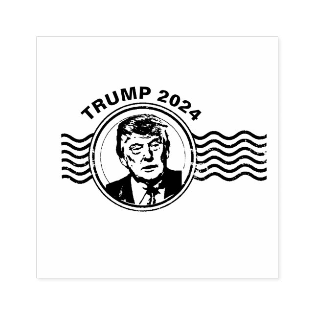 POSTAL DONALD TRUMP PRESIDENT 2020 RUBBER STAMP (Imprint)