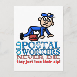 Postal Epitaph Postcard