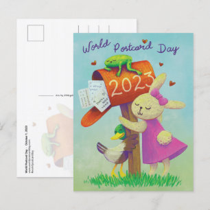 Postal Hugs (World Postcard Day 2023)