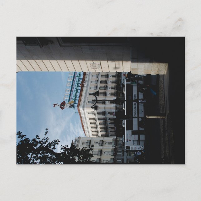 Postal Madrid España puerta del sol Tio pepe Postcard (Front)