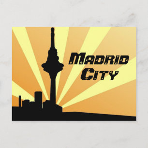 Postal Madrid Postcard