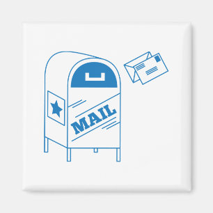Postal Mail Magnet
